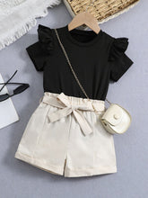 2PC Baby Girl Black Suit